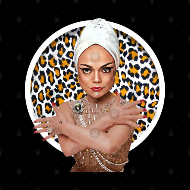 Eartha Kitt by Zbornak Designs