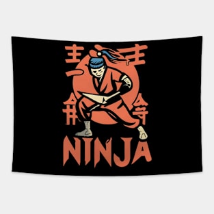 Ninja warrior Tapestry