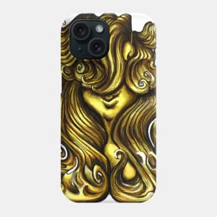 Luscious Locks - Meadowlark Yellow Phone Case