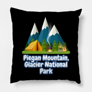 Piegan Mountain, Glacier National Park Pillow