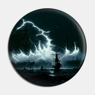 Of Storms and Waves Pin