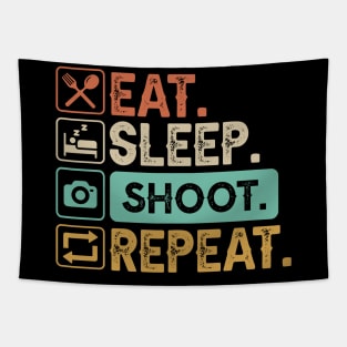 Eat Sleep Baseball Repeat Funny Baseball Players Kids Boys Tapestry