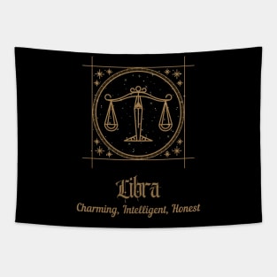 Libra Signs Tapestry