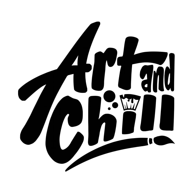 Art and Chill Black by Aggro's Wares