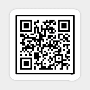 QRCode RickRolled Magnet