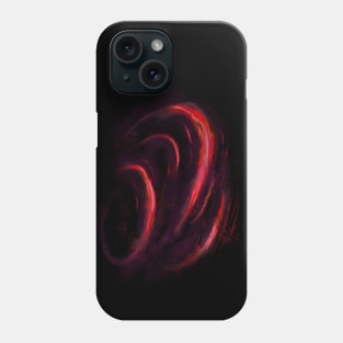 Scarlet round effect Phone Case