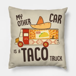 Taco Truck Pillow