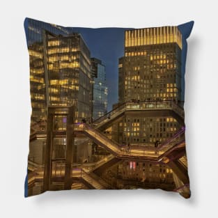 The Vessel, Hudson Yards, Manhattan, New York City Pillow