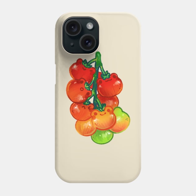 Tomato Vine Frogs Phone Case by Stars&Sprinkles