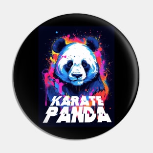 Karate Panda Pin