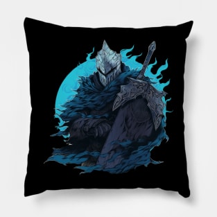 dark soul Pillow