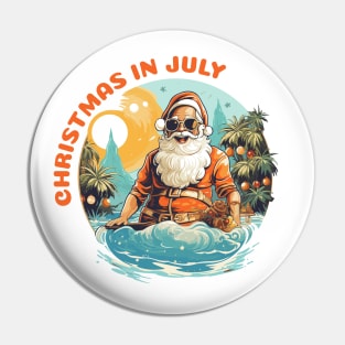 Christmas in july Pin