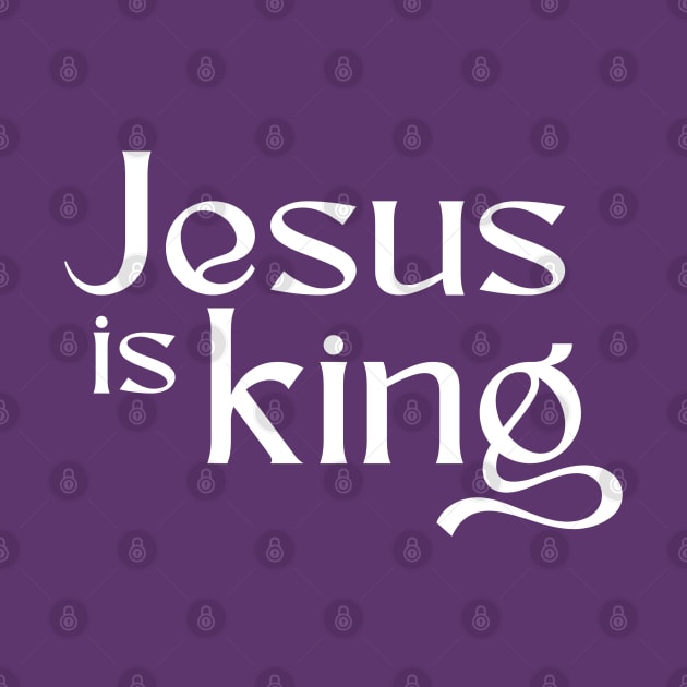 Jesus Is King Elegant by TheChristianStore