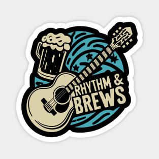 Rhythm & Brews Magnet