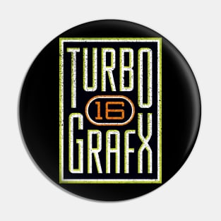 TurboGrafx 16 Logo Pin