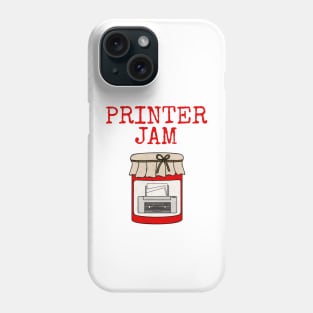 Printer Jam, IT Technician, Office Humour Phone Case