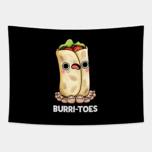 Burri-toes Funny Food Pun Tapestry
