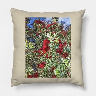 Pohutukawa Pillow