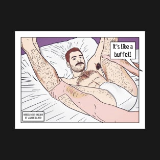 Queer Bait Comics: Buffet T-Shirt