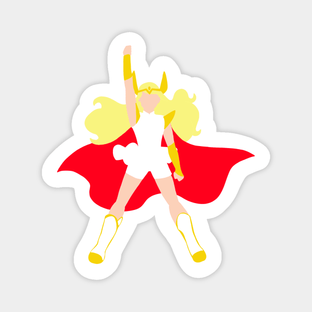 Minimalist She-Ra Magnet by ayanayokie