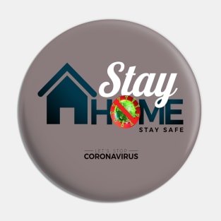 stay home stay safe Pin