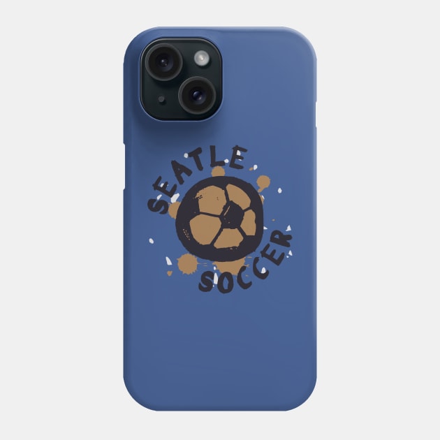 Seatle  Soccer 04 Phone Case by Very Simple Graph