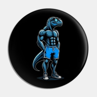 I'm Going To The Gym bodybuillding Gift, Motivation, Workout Gift,Dinosaure Pin