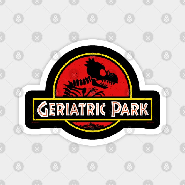 Geriatric Park - Distressed (alt) Magnet by Roufxis