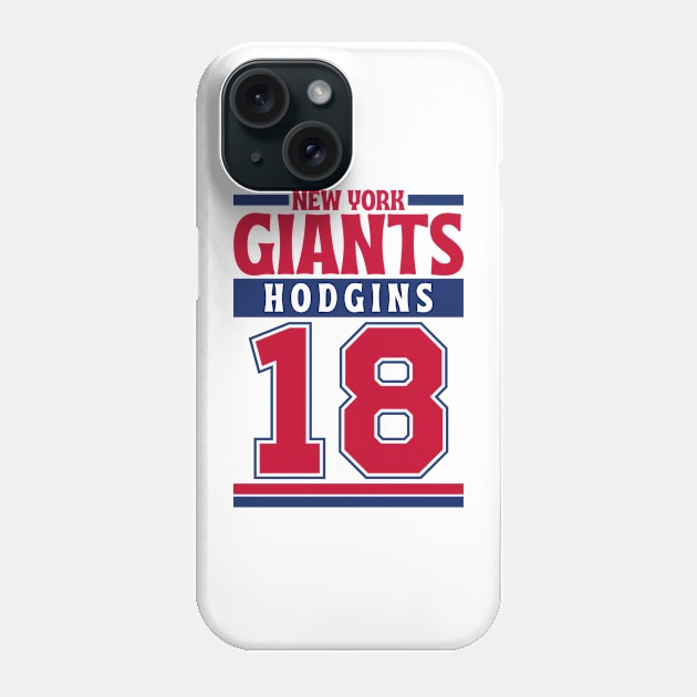 New York Giants Hodgins 18 Edition 3 Phone Case by Astronaut.co