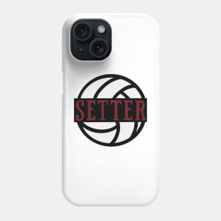 Volleyball setter red Phone Case