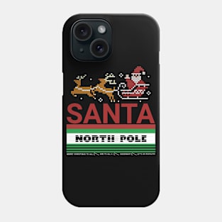 Santa From The North Pole Phone Case