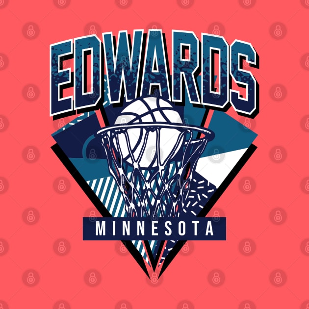 Edwards Retro Minnesota Basketball Throwback by funandgames