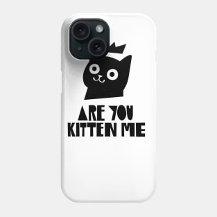 Are You Kitten Me Phone Case