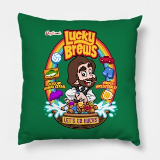 Lucky Brews Cereal Pillow