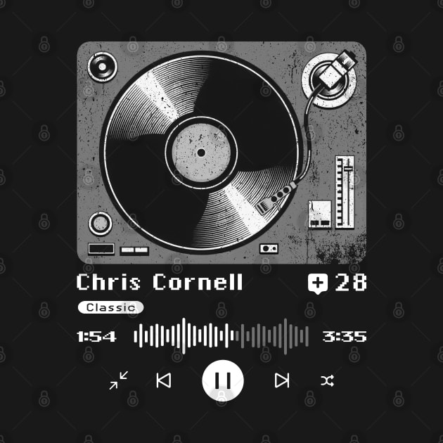 Chris Cornell ~ Vintage Turntable Music by SecondLife.Art