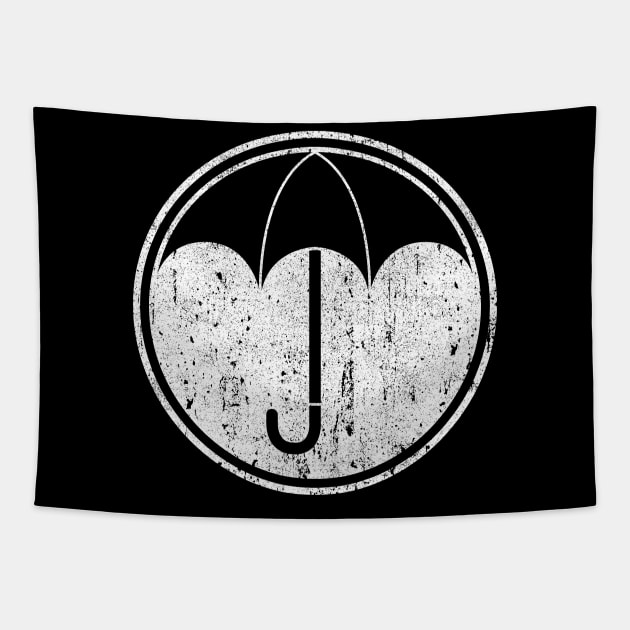 Umbrella Academy Symbol Tapestry by huckblade