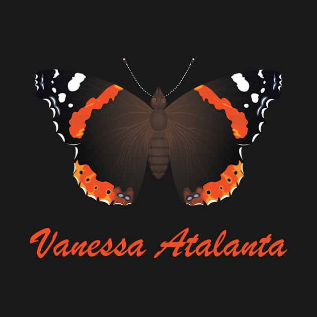 Vanessa Atalanta - with an inscription by MantisQuartz