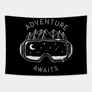 ADVENTURE AWAITS Tapestry