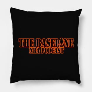 The Baseline NBA Podcast Alternate Logo Pillow