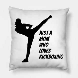 Mom Woman Kickboxer Muay Thai Pillow