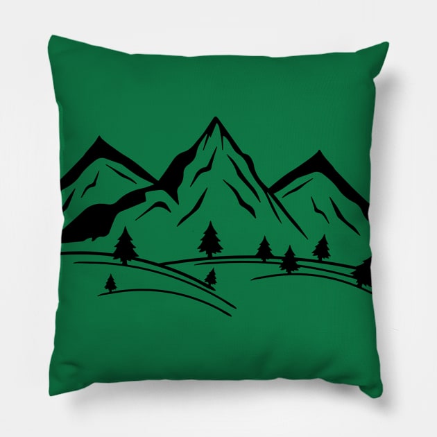 Mountain Pillow by Hastag Pos