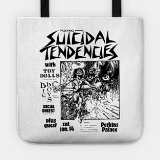 Suicidal Tendencies / Toy Dolls / Big Boys Punk Flyer Tote