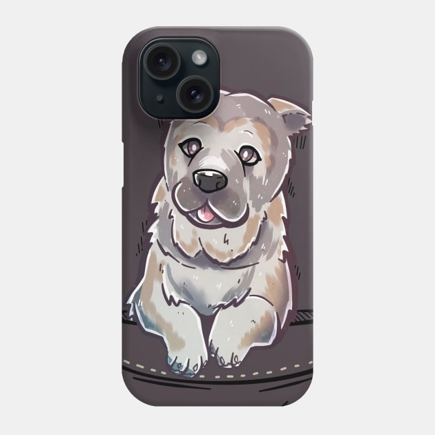 Pocket Cute Sarabi Mastiff Dog Phone Case by TechraPockets
