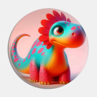 Sparky the Dinosaur #7 Pin