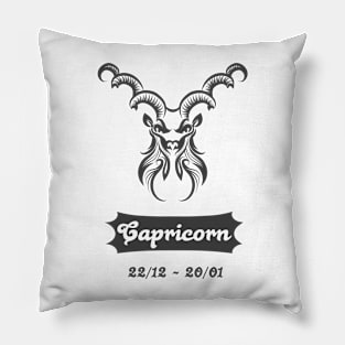 Zodiac signs of Capricorn Pillow