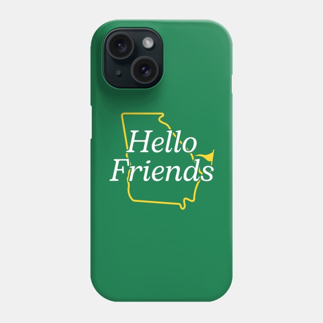 Hello Friends Phone Case by Tebird