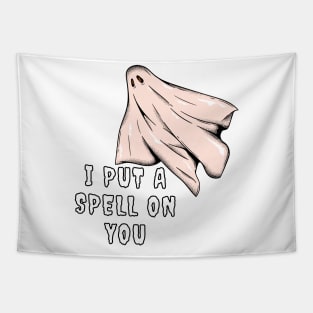 HALLOWEEN DAY GHOST i put a spell on you DESIGN ART Tapestry