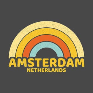 Retro Amsterdam Netherlands T-Shirt