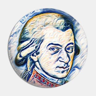 Wolfgang Amadeus Mozart Portrait | Wolfgang Amadeus Mozart Artwork 10 Pin