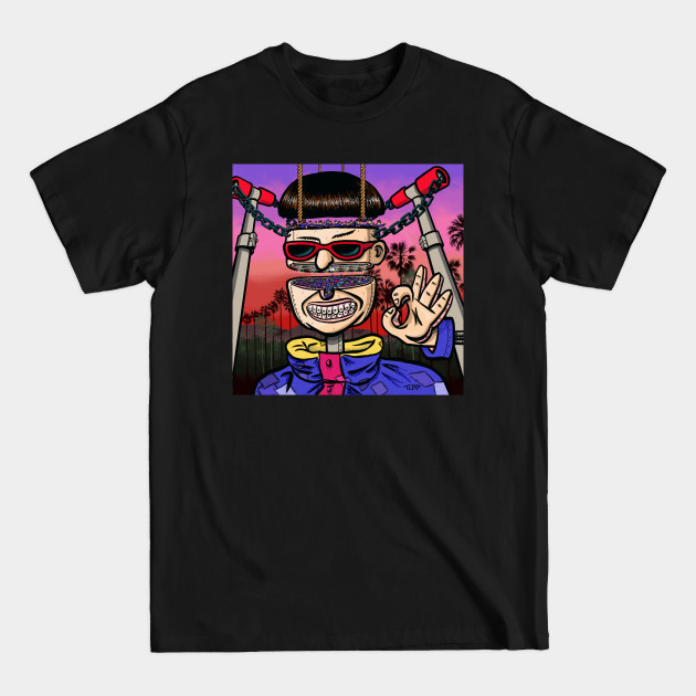 OLIVER TREE HOUSE! - Oliver Tree Los Angeles Scooter Life - T-Shirt